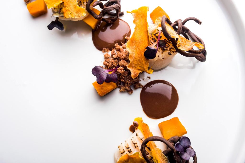 Sélection d'ingrédients frais et de saison utilisés dans nos créations gastronomiques